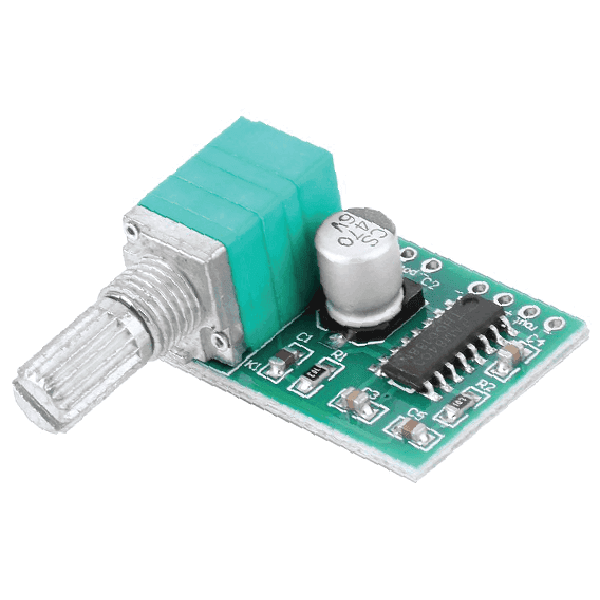 PAM8403 MINI AMPLIFICADOR DE AUDIO 3W+3W 5V + CONTROL DE VOLUMEN