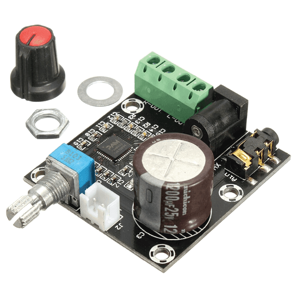 XH-M120 PAM8610 AMPLIFICADOR DE AUDIO ESTEREO 15W+15W + CONTROL DE VOLUMEN