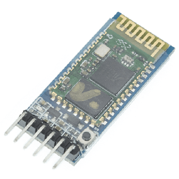 BLUETOOTH HC-05 MAESTRO/ESCLAVO 6 PINES CON BOTON (CHIP CHINO)