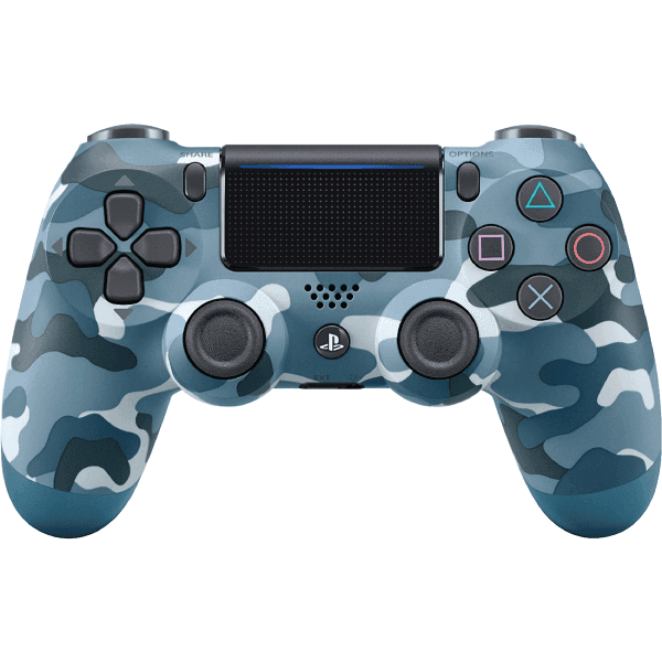 CONTROL PS4 AZUL CAMUFLADO