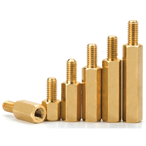 SOPORTES ESPACIADORES SEPARADORES DE LATON M3
