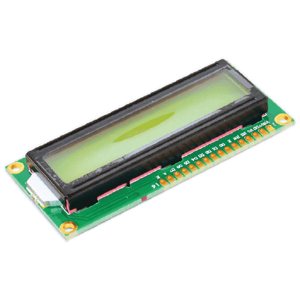 LCD1602 RETROILUMINACION VERDE-AMARILLA