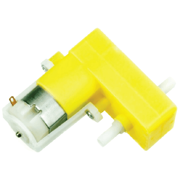 MOTOR EN L DOBLE EJE 3-6V CON CAJA REDUCTORA