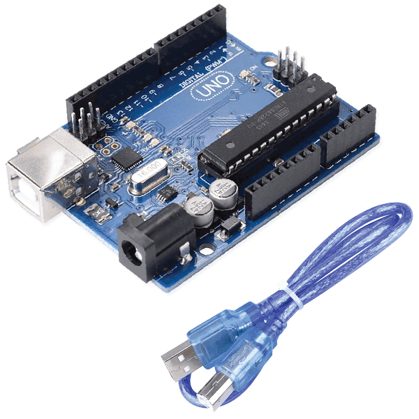 UNO R3 + CABLE USB PARA ARDUINO UNO R3