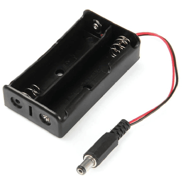 x2 18650 PORTA BATERIA CON PLUG