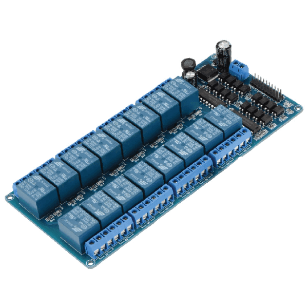 RELE 5V 16 CANALES CON OPTOACOPLADOR