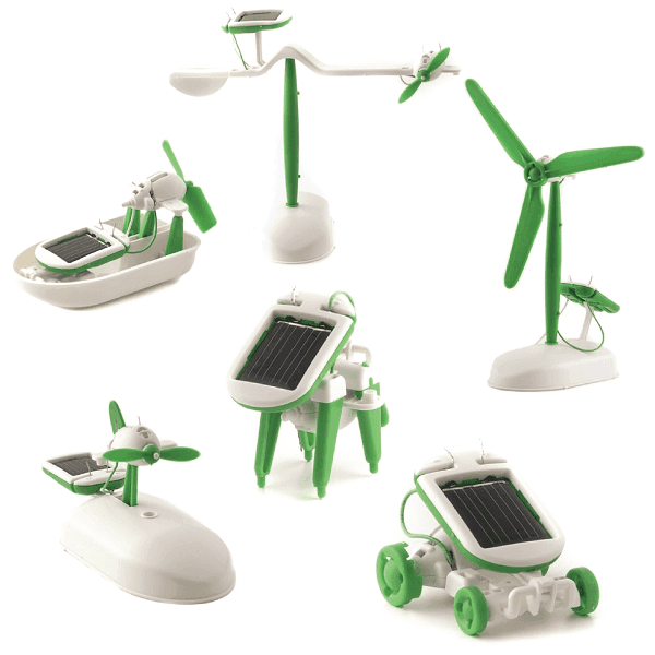 ROBOT SOLAR 6 EN 1 (VERDE)