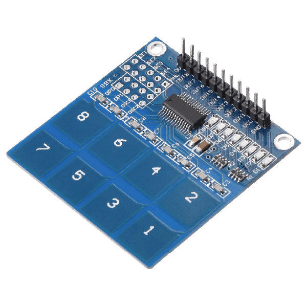 SENSOR TOUCH CAPACITIVO 8 TECLAS (TTP226)