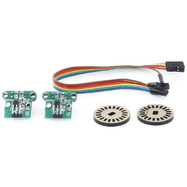 x2 ENCODER SENSOR DE VELOCIDAD + RUEDA
