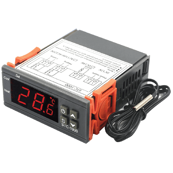 CONTROLADOR DE TEMPERATURA STC-1000 110VAC/220VAC + SENSOR