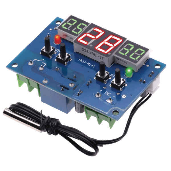 CONTROLADOR DE TEMPERATURA W1401 12VDC + SENSOR