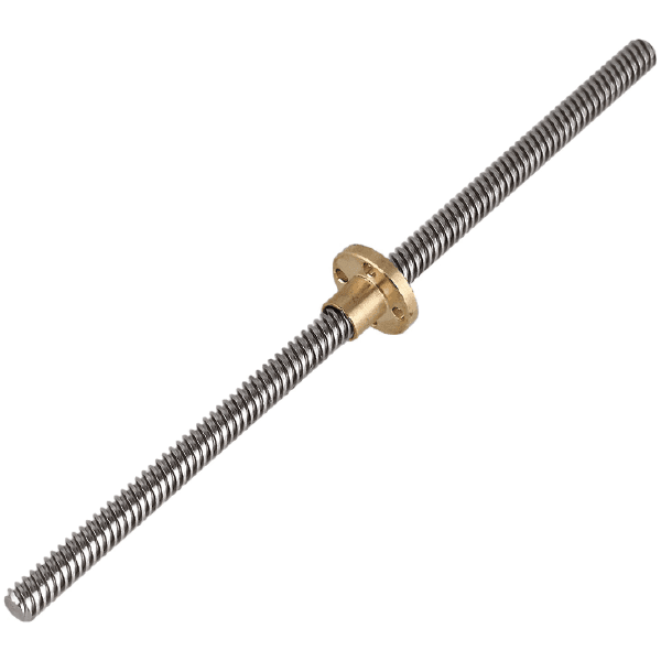 TORNILLO DIAMETRO 8mm LARGO 1000mm + TUERCA