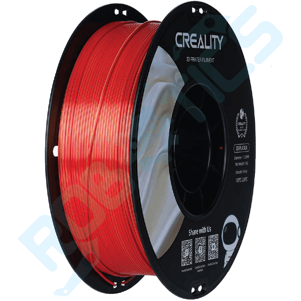 FILAMENTO CR-SILK DUAL-COLOR ROJO DORADO 1Kg 1.75mm