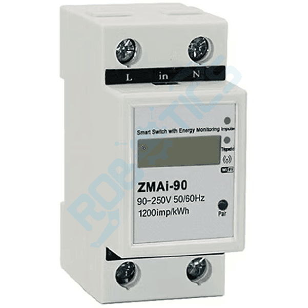 MEDIDOR DE ENERGIA INTELIGENTE WIFI TUYA ZMAI-90