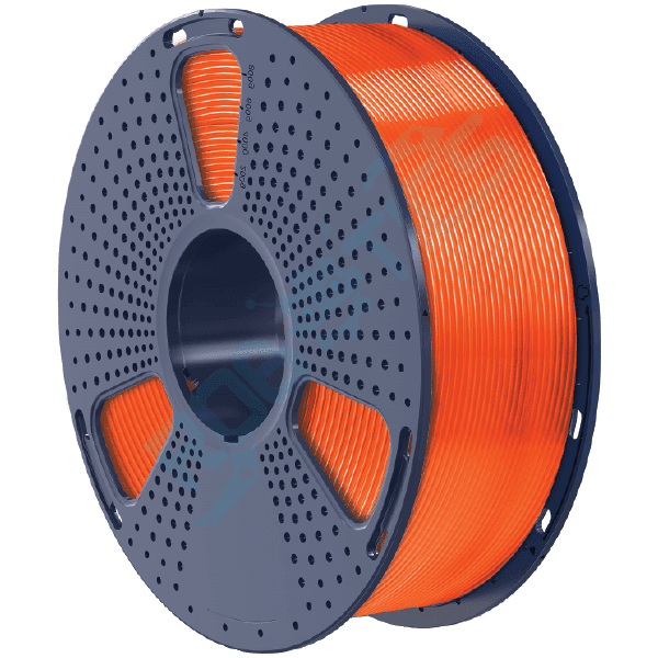 FILAMENTO PLA+ TRANSPARENTE NARANJA 1Kg 1.75mm
