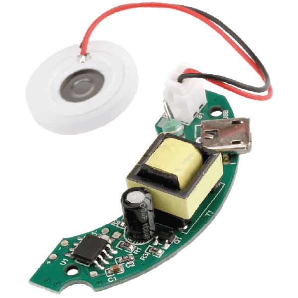HUMIDIFICADOR 20mm 113KHz + MODULO 5VDC MICRO USB