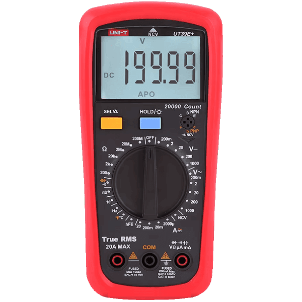 MULTIMETRO DIGITAL UNI-T UT39E+
