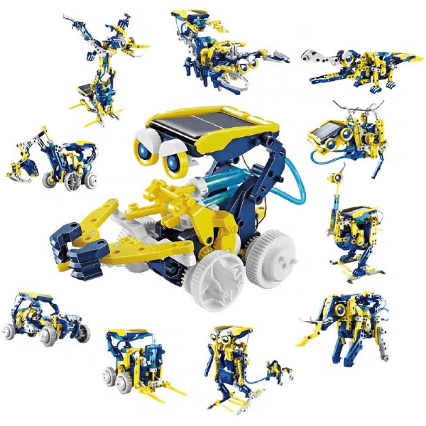 ROBOT SOLAR 11 EN 1  (STEM BUILD AND LEARN)