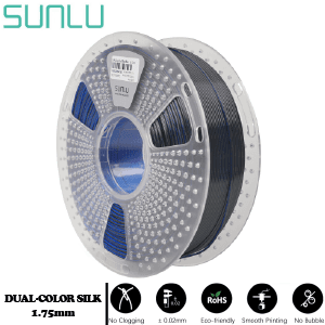 Filamento PLA+ SILK DUAL-COLOR