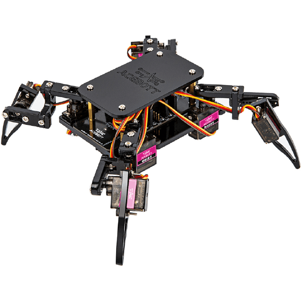 KIT 3 PROYECTO ROBOTICO PROGRAMABLE ACEBOTT (ARAÑA ROBOT CUADRUPEDA)