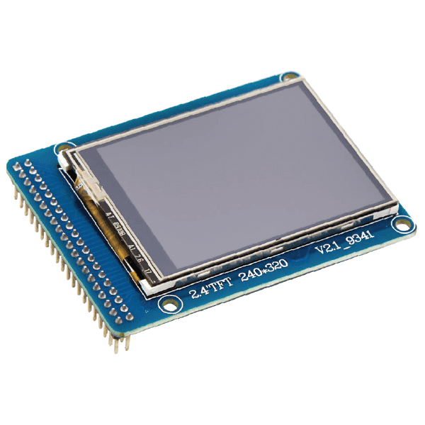 PANTALLA TOUCH TFT 2.4" AZUL