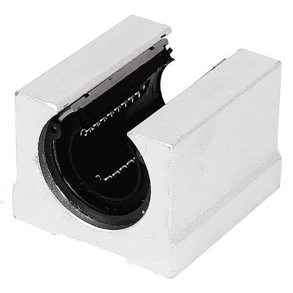 RODAMIENTO LINEAL ABIERTO CON SOPORTE SBR20UU DIAMETRO 20mm