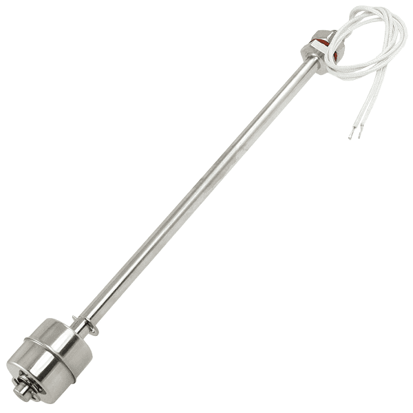 SENSOR DE NIVEL DE LIQUIDO FLOTADOR DE ACERO INOXIDABLE 110VAC/220VAC (100mm)