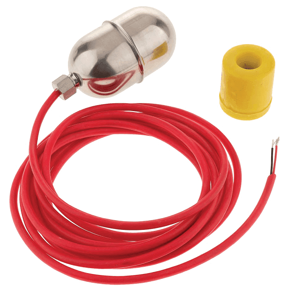 SENSOR DE NIVEL DE LIQUIDO FLOTADOR CUADRADO DE ACERO INOXIDABLE (5 METROS)