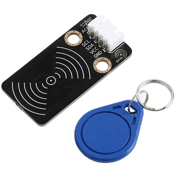 LECTOR DE TARJETAS RFID 13.56MHz RC522 + LLAVERO ACEBOTT